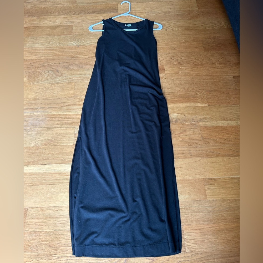 Cuyana drape back dress